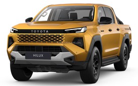 Toyota Hilux hybrid chính thức mở bán: Giá quy đổi cao nhất gần 1,5 tỷ, dùng máy dầu 2.8L