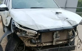 Thiếu tá công an tử vong khi va chạm rào chắn trên cao tốc Nội Bài - Lào Cai