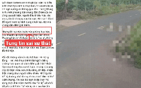 Thông tin mới nhất vụ nam sinh lớp 12 lao xe xuống mương tử vong tại Đắk Lắk: Đình chỉ thiếu tá CSGT