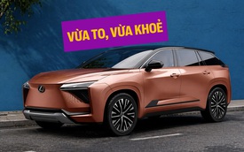 Lexus TZ - SUV 7 chỗ động cơ điện mới lộ diện trên đường với dáng như Highlander