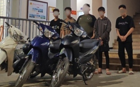 Làm rõ ổ nhóm trộm xe máy trẻ tuổi trên địa bàn Hà Nội