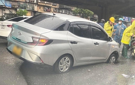 Ô tô tụt bánh trên đường Khuất Duy Tiến (Hà Nội): Đã rõ nguyên nhân