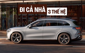 Mercedes-Benz GLC bản 3 hàng ghế ra mắt: Dài hơn 10cm, 6 chỗ, ghế thương gia có massage, treo khí nén, đánh lái bánh sau như S-Class