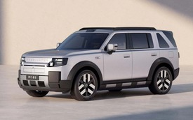 'Land Rover Defender thuần điện' trình làng: Dài hơn cả Defender 110, có sạc nhanh 350 kW