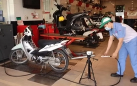 Vì sao chưa bắt buộc kiểm định khí thải với toàn bộ xe máy?