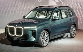 BMW X7 bản điện lộ diện: Thiết kế không quá dị như đàn em, có thể chạy tới 800km/sạc, mạnh hơn nhiều siêu xe
