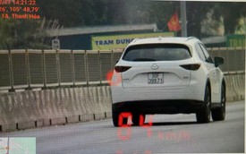 745 chủ xe máy, ô tô có biển số sau nhanh chóng nộp phạt nguội theo Nghị định 168