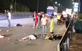 Ba cha con thương vong khi ô tô va chạm xe máy