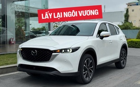 Mazda CX-5 đòi lại 'ngôi vương' từ tay VinFast VF 7, cuộc đua SUV hạng C căng thẳng đến từng chiếc xe