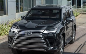 Lexus LX hybrid phiên bản bọc thép ra mắt