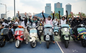 Đi Vespa không đơn giản là “chạy xe”, đó là một kiểu “trình diễn di sản”