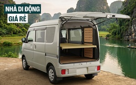 Nissan làm sẵn xe van cho người thích cắm trại: Giá quy đổi từ 241 triệu đồng, thùng sau tùy biến linh hoạt, có cả đệm ngủ tháo rời