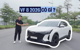 Tất tần tật về VinFast VF 8 2026 sắp ra mắt: Có treo thích ứng, pin ngang VF 6 nhưng đi tận 500 km?