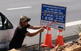 Phạt chủ gara ô tô vì xóa số điện thoại cứu hộ trên cao tốc Bắc - Nam