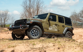 Ảnh thực tế Jeep Wrangler 2026 do THACO phân phối: Máy 2.0L, màn hình lớn, có ADAS, chốt giá cuối tháng này