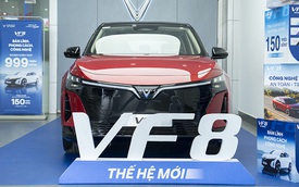 Xem thực tế VinFast VF 8 thế hệ mới giá 999 triệu đồng vừa về đại lý: Thiết kế điệu đà, cá tính hơn, cabin rộng rãi cho 5 chỗ ngồi