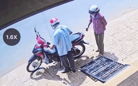 Cảnh chồng cởi áo giữa trưa nắng, lót yên xe cho vợ ngồi: Đoạn camera ở Đồng Nai đang gây bão