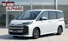 Suzuki Landy - MPV giá quy đổi hơn 630 triệu đồng, nền tảng Toyota, dáng như Alphard, động cơ hybrid, có AWD