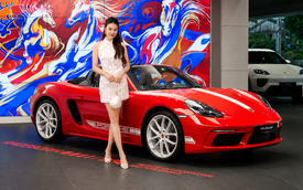 Siêu mẫu Thanh Hằng tự tậu Porsche 718 Boxster làm quà sinh nhật, là bản đặc biệt giá không dưới 5 tỷ đồng