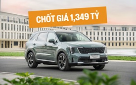 Kia Sorento HEV định giá từ 1,349 tỷ ở Việt Nam: Vẫn rẻ hơn bản máy dầu, mua sớm giảm thêm 30 triệu, bổ sung công nghệ an toàn