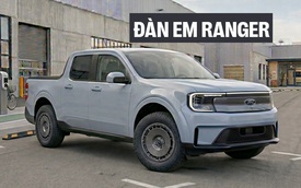 Bán tải Ford ‘giá rẻ’ lần đầu lộ diện trên đường: Nhỏ hơn Ranger, thiết kế khí động học, tối ưu tầm vận hành cho động cơ điện