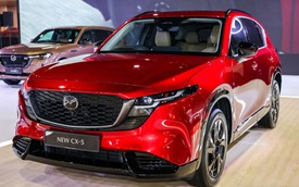 Mazda CX-5 đời mới bán ở gần Việt Nam với giá dự kiến quy đổi 1,1 tỷ đồng: Máy xăng 2.5L, sớm thêm hybrid cạnh tranh CR-V