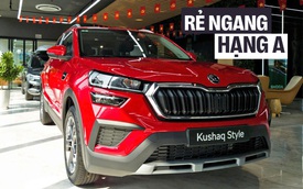 Skoda Kushaq giảm giá kỷ lục còn 499 triệu đồng tại đại lý, cạnh tranh Seltos với giá rẻ ngang Sonet