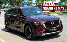 Mazda CX-90 được 'nhá hàng' thêm thông tin trước khi ra mắt Việt Nam: 2 cấu hình động cơ, 'ăn' xăng chỉ từ hơn 2,3L/100km ngang xe tay ga