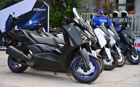 Ký hiệu nào trên xe máy Yamaha giúp nhận biết có thể dùng xăng E10?