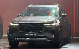 Mazda CX-90 chốt giá từ 1,899 tỷ đồng tại Việt Nam: 3 phiên bản, đủ cả hybrid tự sạc và cắm sạc, AWD tiêu chuẩn, cạnh tranh Palisade
