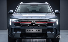 Nissan Tekton lộ rõ đầu xe gân guốc, góc cạnh, giống Patrol thu nhỏ để cạnh tranh Creta, Seltos