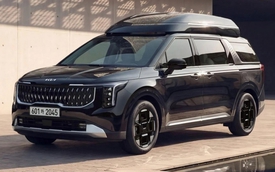 Kia Carnival xuất hiện với mui cao độc đáo, không gian cabin siêu rộng