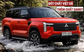 Được tận mắt nhìn thấy Mitsubishi Pajero mới, nhóm khách hàng tiết lộ: Lớn như Prado, nội thất 'cận sang'