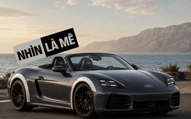 Mẫu xe thay thế Audi TT lộ diện: Thiết kế như 718 Boxster, có máy xăng lẫn thuần điện, ra mắt vào năm sau