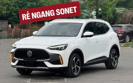 MG HS giảm kỷ lục tại đại lý: SUV cỡ C 'full' công nghệ, giá chỉ ngang ngửa Sonet, Venue