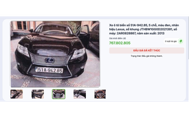 Hạ giá 2 xe sang của bà Trương Mỹ Lan để đấu giá lại