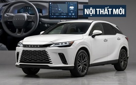 Lexus RX lộ nội thất mới với màn hình tách rời lần đầu xuất hiện, dễ có thay đổi lớn ở cả khoang cabin