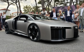 Audi Nuvolari - Siêu xe mới thế chỗ R8, động cơ hybrid cắm sạc gần 1.000HP, nút bấm trong nội thất đếm trên đầu ngón tay