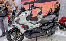 Mẫu xe tay ga địa hình SYM Husky 200 2026 ra mắt, trang bị phanh ABS