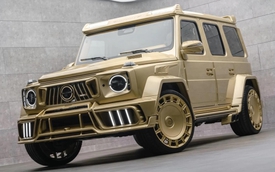 Ngắm bản độ Mansory Mercedes-AMG G63 dát vàng kiểu Dubai, công suất 820 mã lực