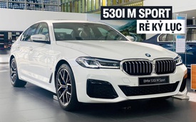 BMW 5 Series dọn kho giảm giá mạnh tại đại lý: Bản 'full' dưới 2 tỷ đồng, rẻ hơn ban đầu 1,3 tỷ nhưng phải đánh đổi một đời