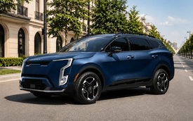 Kia Sportage thế hệ mới lộ đèn pha không che: Thiết kế khác hoàn toàn bản hiện hành, chỉ dùng hybrid tại nhiều thị trường