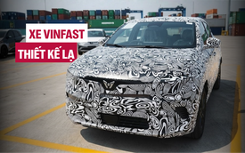 Thêm ảnh xe lạ dễ là VinFast VF 5 mới: Phiên bản chạy dịch vụ với logo Green, tay lái nghịch xuất đi nước ngoài