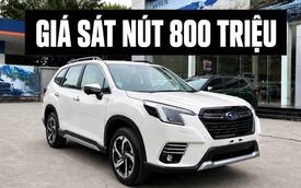 Loạt xe Subaru 'đại hạ giá': Forester nhập Thái dưới 800 triệu, Crosstrek giảm gần 240 triệu