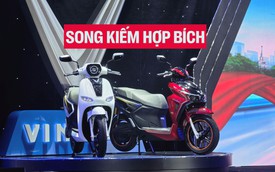 VinFast ra mắt bộ đôi Kinet và Kyo: Cốp rộng hơn SH Mode, Smart Key, chạy tới 160km/sạc, có thể đổi pin