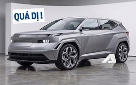 Hyundai Kona đời mới xuất hiện với nhiều đường nét thiết kế dị, nội thất cũng sẽ khác biệt hoàn toàn, thêm động cơ hybrid có V2L, AWD