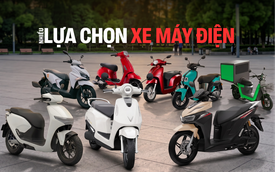 7 hãng xe máy điện đang bán gì ở Việt Nam: Nhiều xe rẻ như mua điện thoại, đắt nhất cũng chưa bằng tiền mua Honda SH
