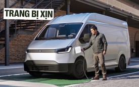 Ford Transit City - Phiên bản tối ưu chở hàng nhưng có hẳn màn hình lớn, ADAS, động cơ điện chạy hơn 380km/sạc