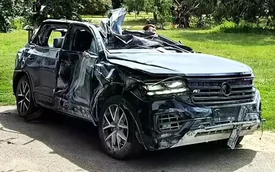 Mẫu SUV của Đức 'sống sót' sau vụ tấn công tên lửa