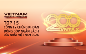 Công bố 15 công ty chứng khoán nộp ngân sách lớn nhất Việt Nam 2026